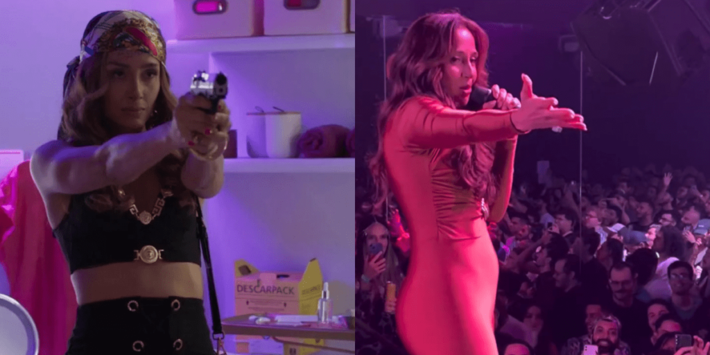 "Beleza Fatal": Camila Pitanga assiste ao capítulo final em balada de SP