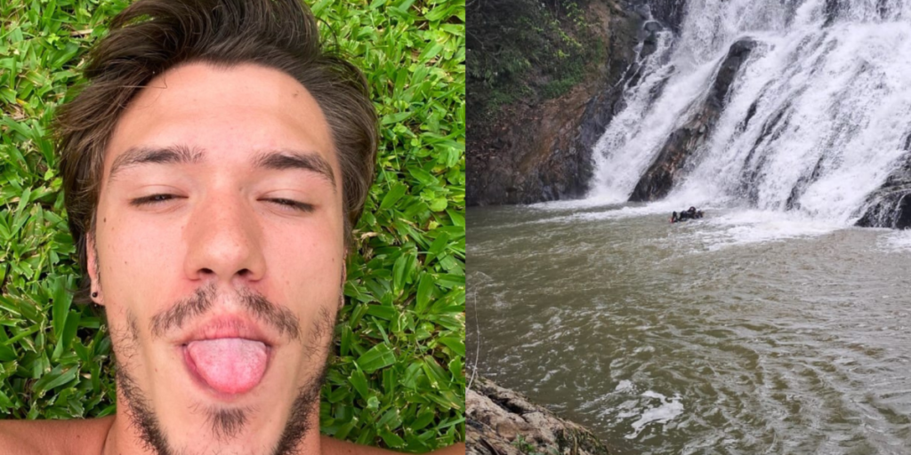 Jovem morre após cair de cachoeira de 35 metros em SC
