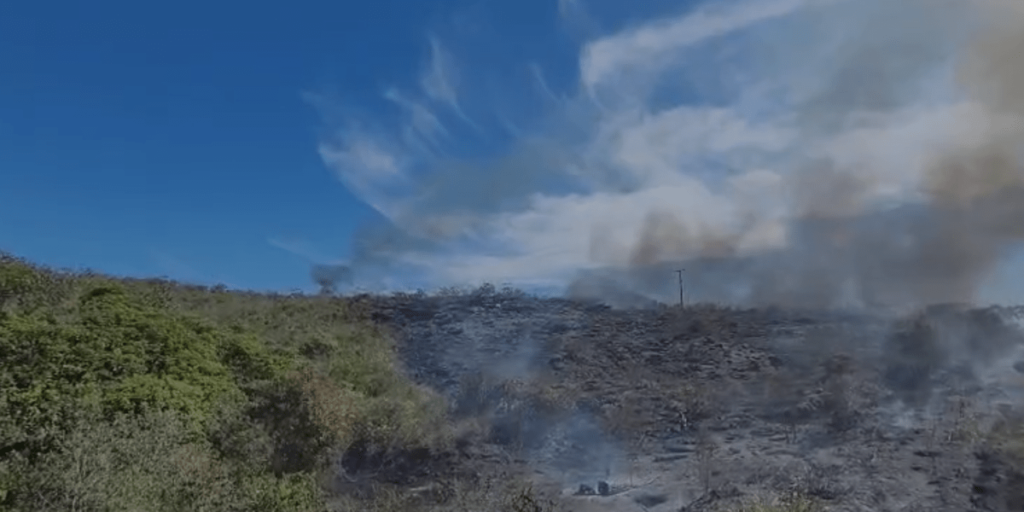 BA: incêndio florestal atinge Parque Nacional da Chapada Diamantina