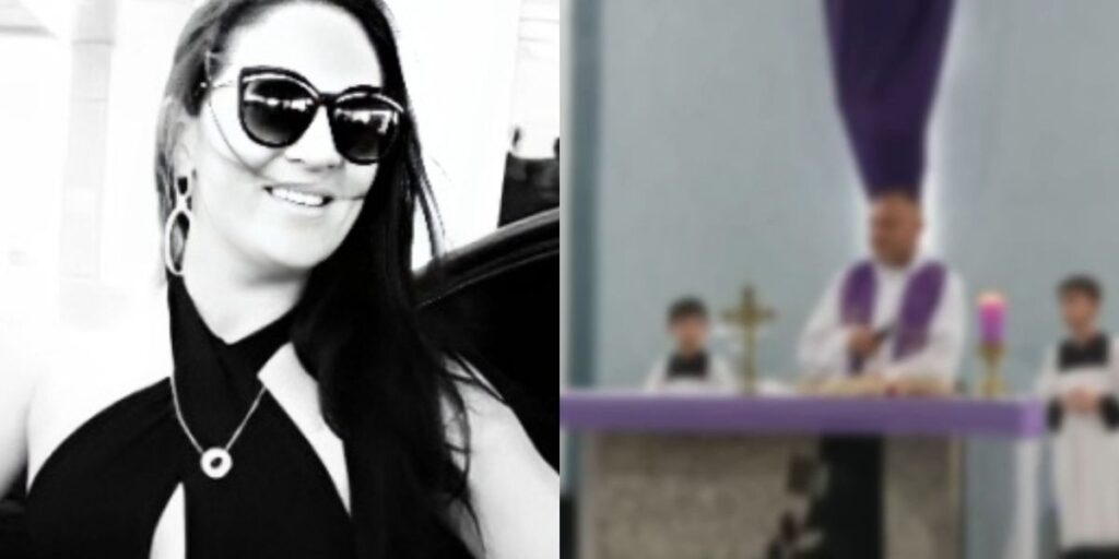 Vídeo: Mulher é morta e transmissão ao vivo de igreja captura som de tiros