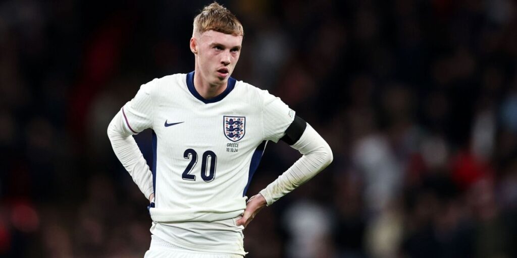 Cole Palmer desfalcará Inglaterra na estreia das Eliminatórias