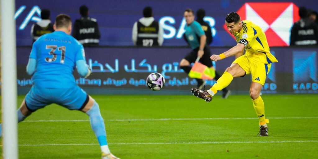 Cristiano Ronaldo marca gol 926 da carreira, mas Al-Nassr tropeça