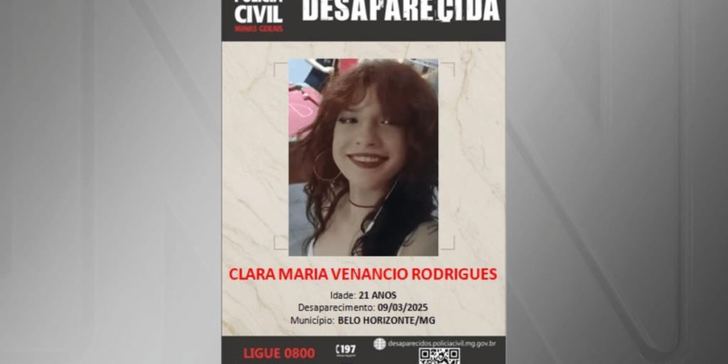 Corpo de jovem desaparecida é encontrado concretado em casa em BH