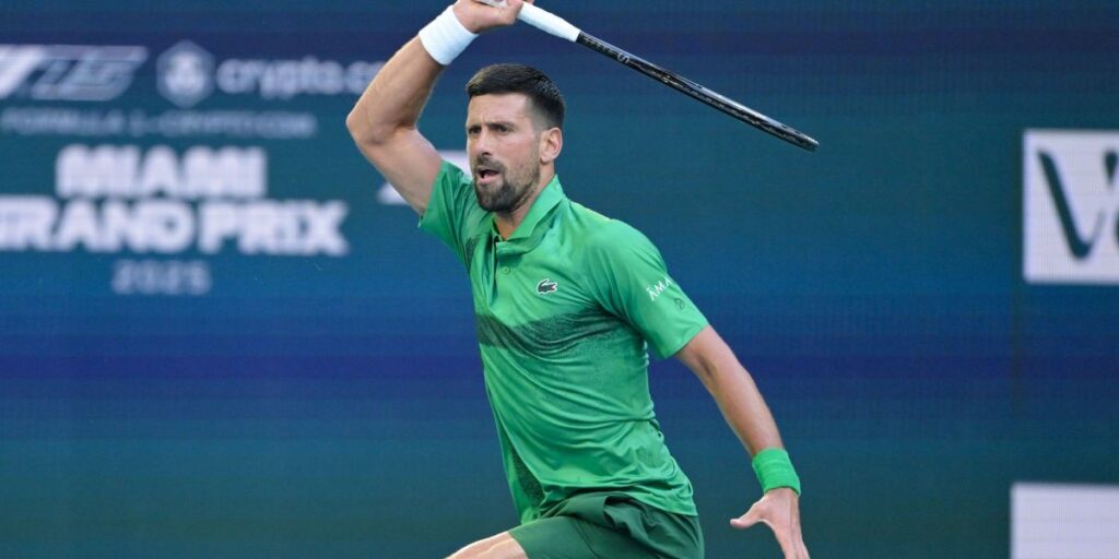 Djokovic vai à final do Miami Open e se aproxima de 100º título na ATP