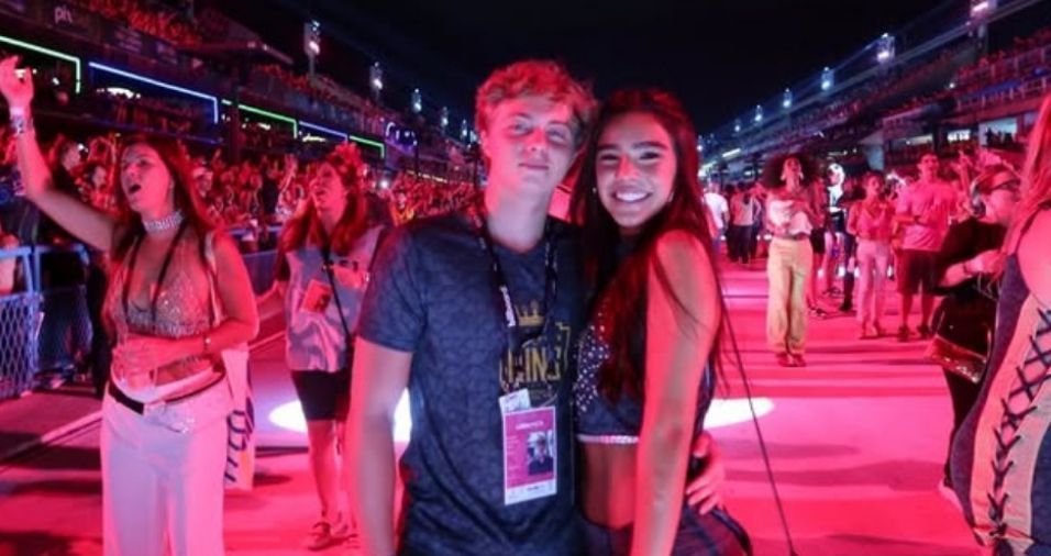 Duda Guerra revela como conheceu Benício Huck: "Fiquei dando fora"