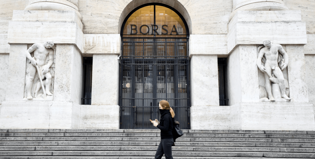 Bolsas da Europa recuam com PMIs fracos e incertezas sobre tarifas dos EUA