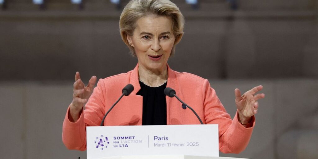 Europa deve ser rearmada urgentemente, diz Von der Leyen