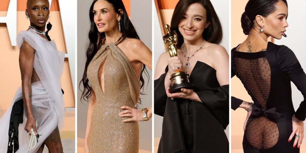 Oscar 2025: veja looks das celebridades na festa pós-premiação