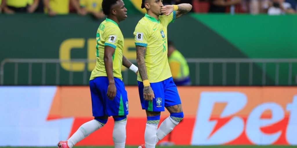 Eliminatórias: Vini Jr decide no fim, e Brasil vence Colômbia em jogo tenso