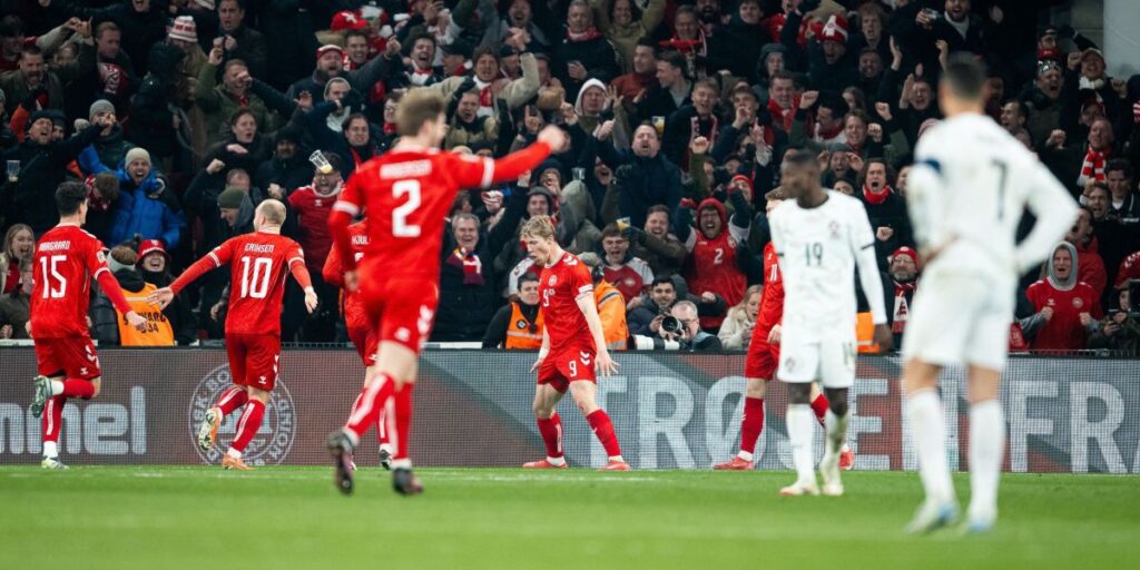 Dinamarca vence e sai na frente de Portugal nas quartas da Nations League