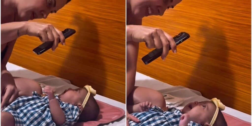 Graciele Lacerda mostra momento fofo da filha, Clara, com Wanessa; assista