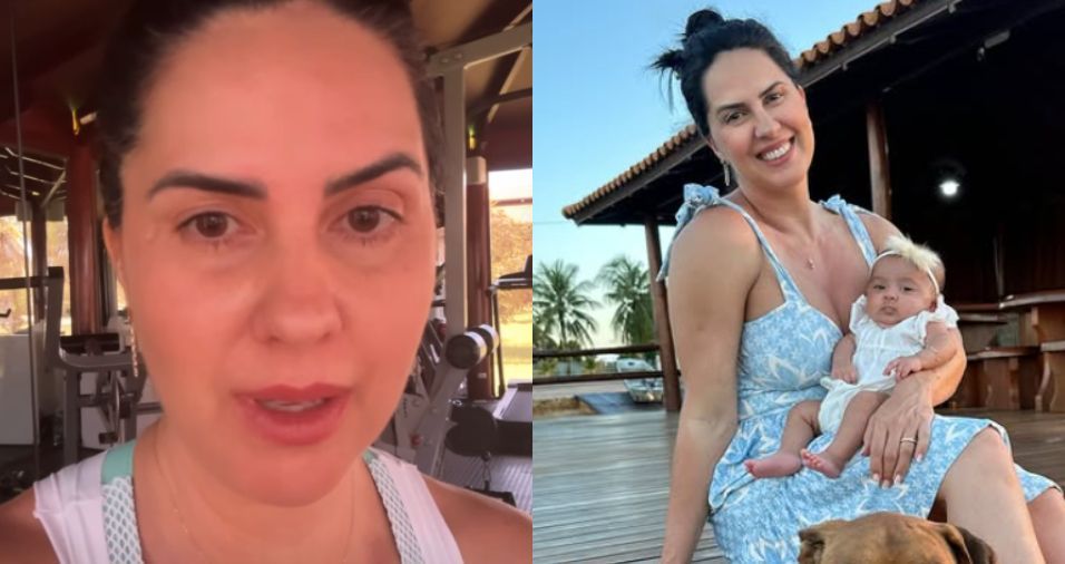 Graciele Lacerda desabafa sobre internet e maternidade: "Entra na mente"