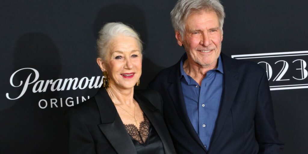 Helen Mirren sobre conexão com Harrison Ford: "Deveria fazer teste de DNA"