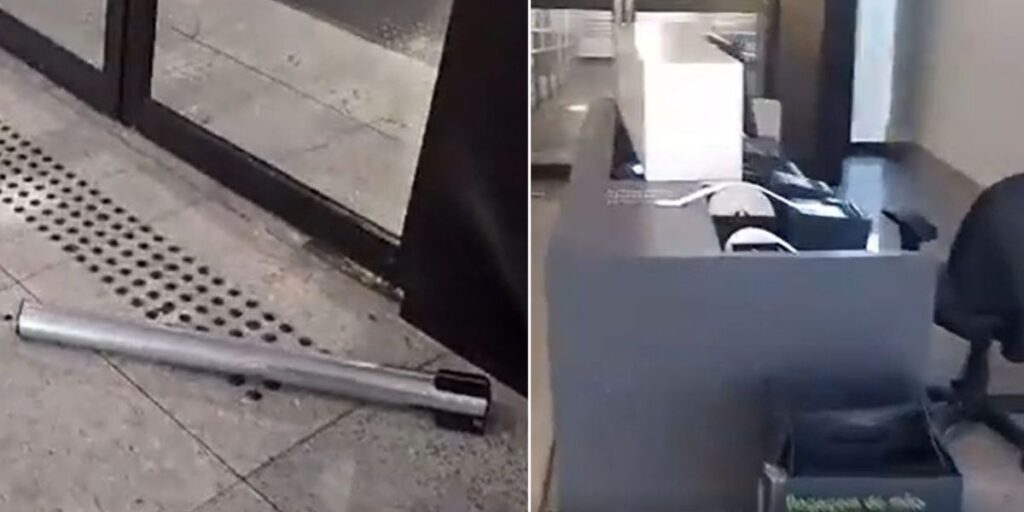 Homem perde voo e agride funcionários no aeroporto de Vitória (ES)