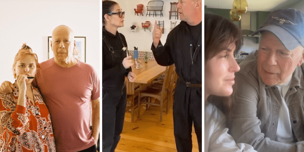 Bruce Willis completa 70 anos e ganha homenagens das filhas com Demi Moore