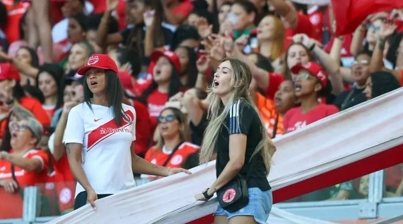 Inter prepara homenagens para torcedoras e funcionárias no Dia da Mulher