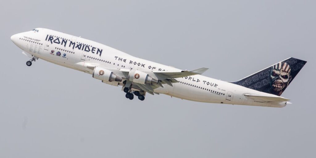 Iron Maiden: avião da turnê vira item de colecionador após ser desmontado