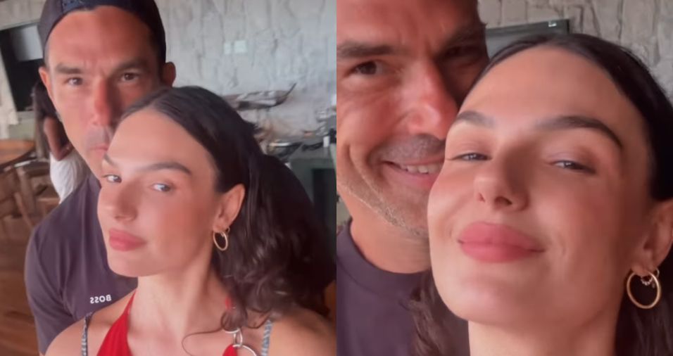 Isis Valverde mostra roda de samba com Marcus Buaiz e enteados