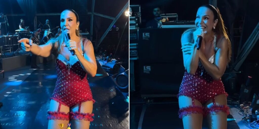 Ivete Sangalo pausa show para comemorar Oscar de "Ainda Estou Aqui"; veja