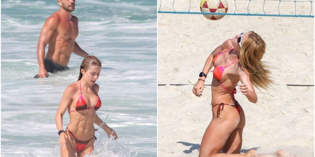 Jade Picon curte praia ao lado do suposto affair; veja fotos