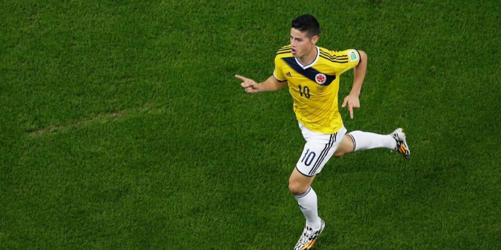 James Rodríguez diz que foi melhor que Zidane, Modric, Kroos e Xavi