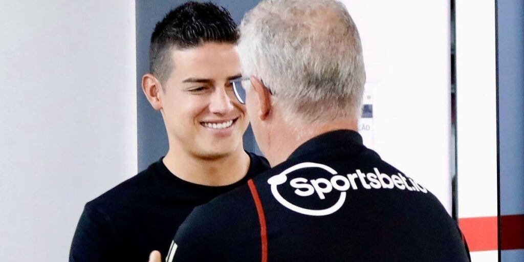James Rodríguez responde se tem mágoa de Dorival Júnior