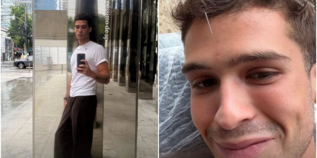 Após término, João Guilherme faz terapia chinesa para aliviar estresse