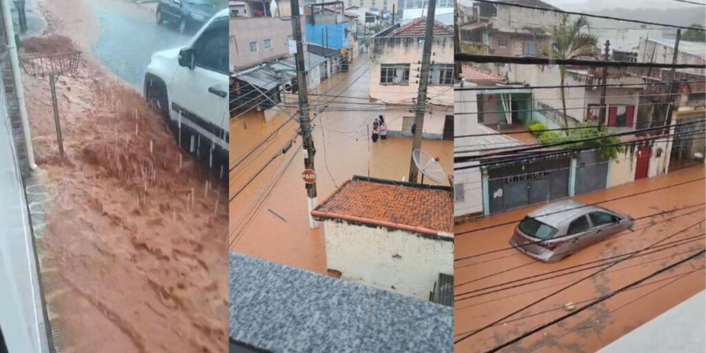 Vídeo: Temporal causa alagamentos e transtornos no interior de SP