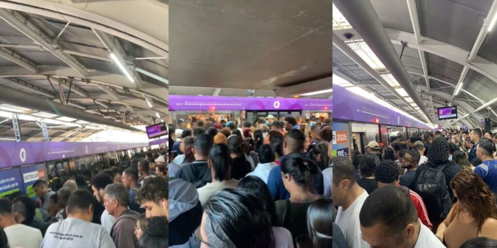 Furto de cabos causa lentidão e superlotação na Linha 5-Lilás em SP