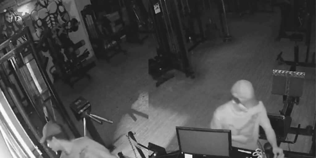 Vídeo: Homem furta academia em frente à delegacia na Tijuca (RJ)