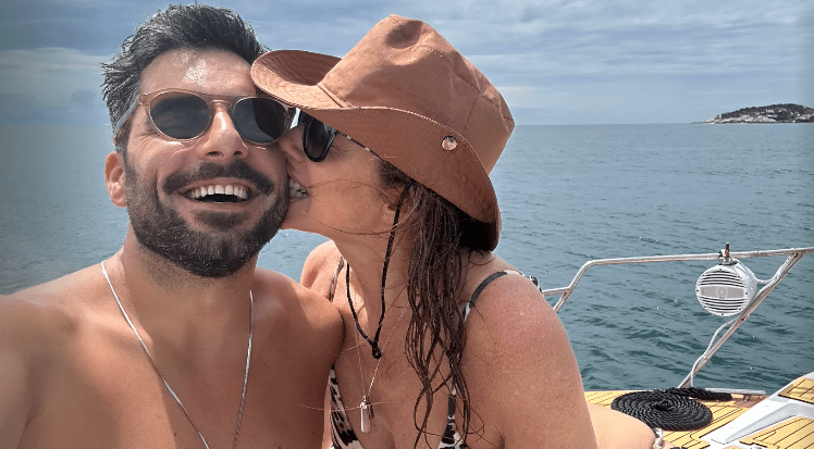 Letícia Spiller curte viagem para Búzios com o novo namorado; confira