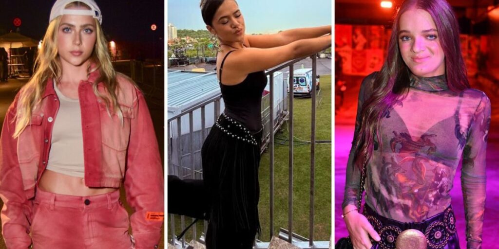 Lollapalooza 2025: veja apostas de looks dos famosos no 1º dia