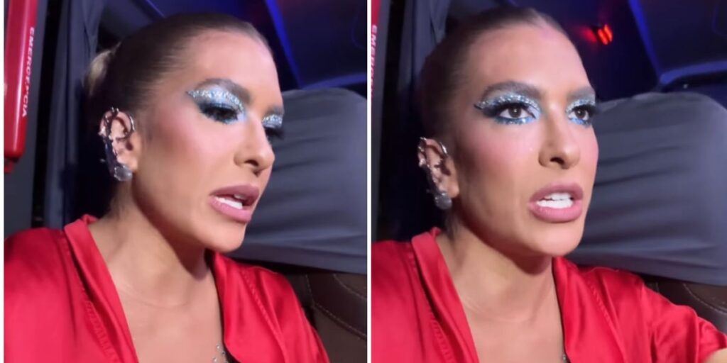 Lore Improta cai durante desfile na Sapucaí: "Alguns cortes"