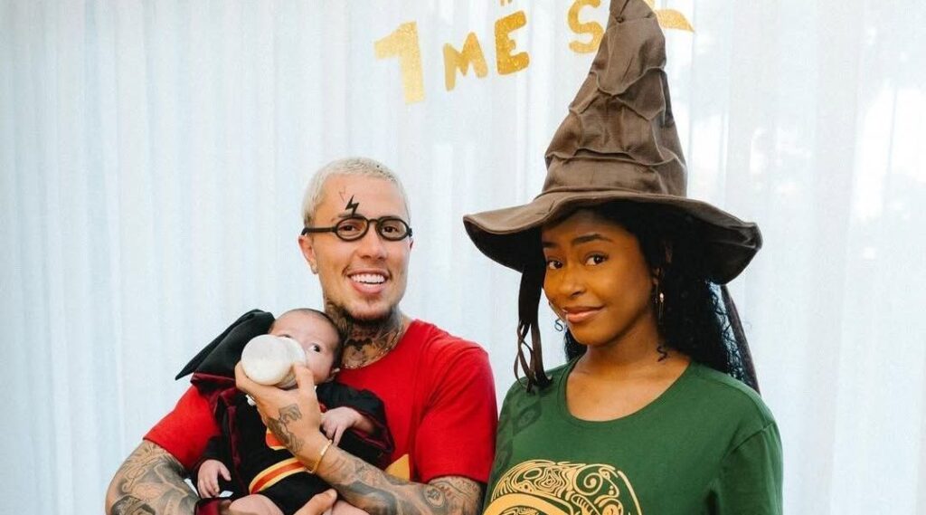 MC Daniel e Lorena Maria fazem mesversário de filho com tema Harry Potter