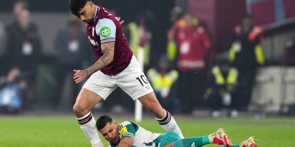Perto de julgamento, Lucas Paquetá volta a jogar em derrota do West Ham