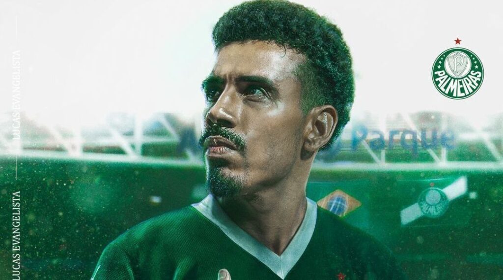 Palmeiras anuncia contratação de Lucas Evangelista, ex-Bragantino