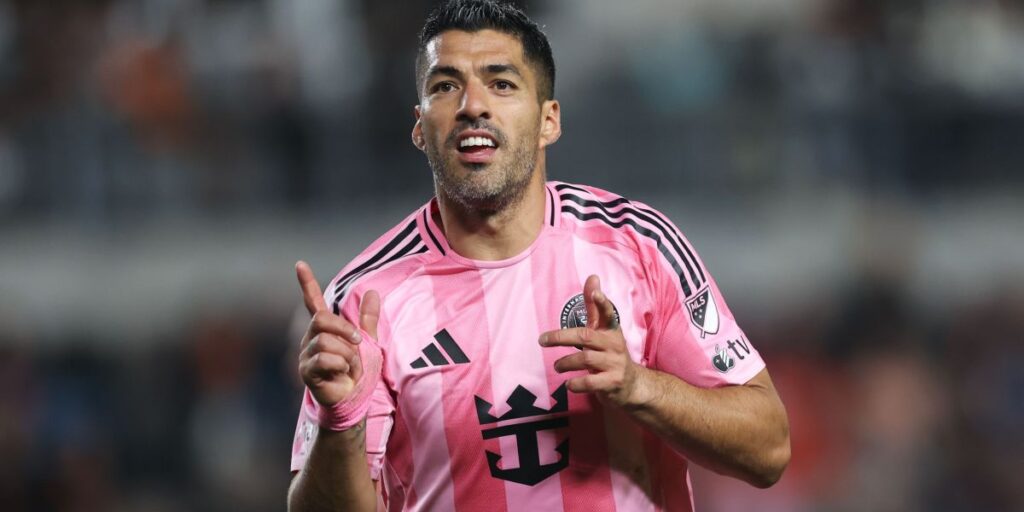 Veja o golaço de Luis Suárez na vitória do Inter Miami sobre o Houston