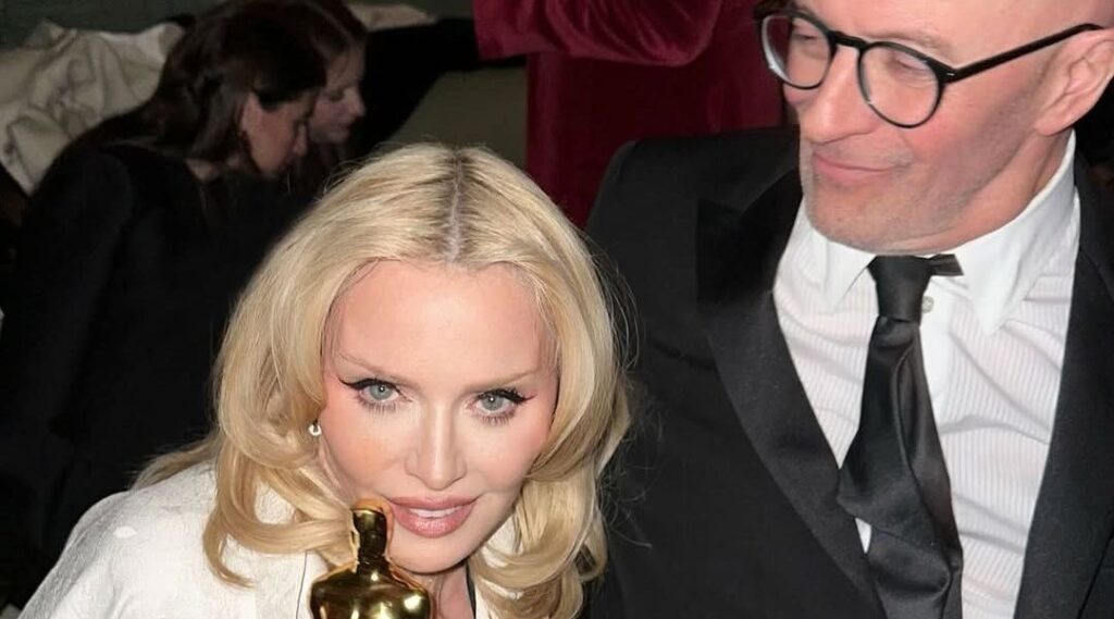 Madonna faz festa após Oscar e diz que "Emilia Pérez" é seu filme preferido