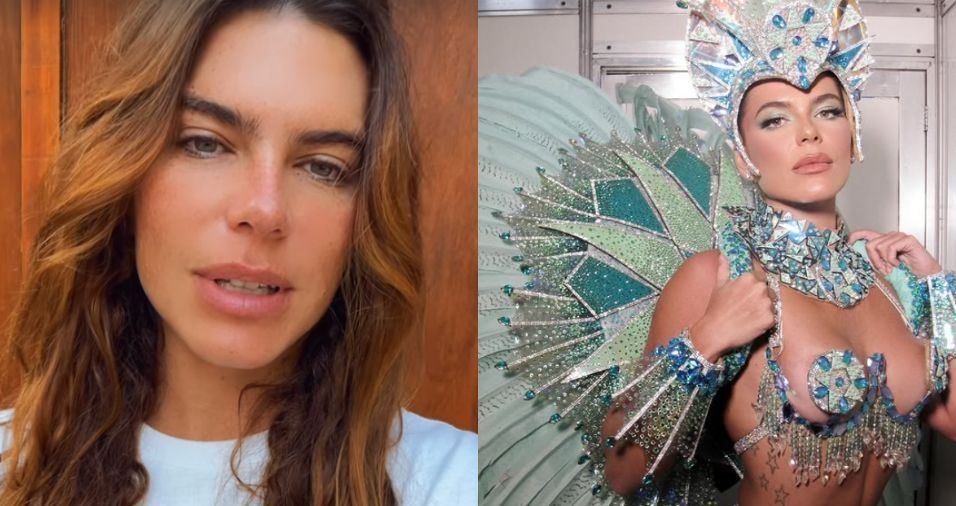 Mariana Goldfarb desabafa sobre fantasia no Carnaval: "7 kg nas costas"