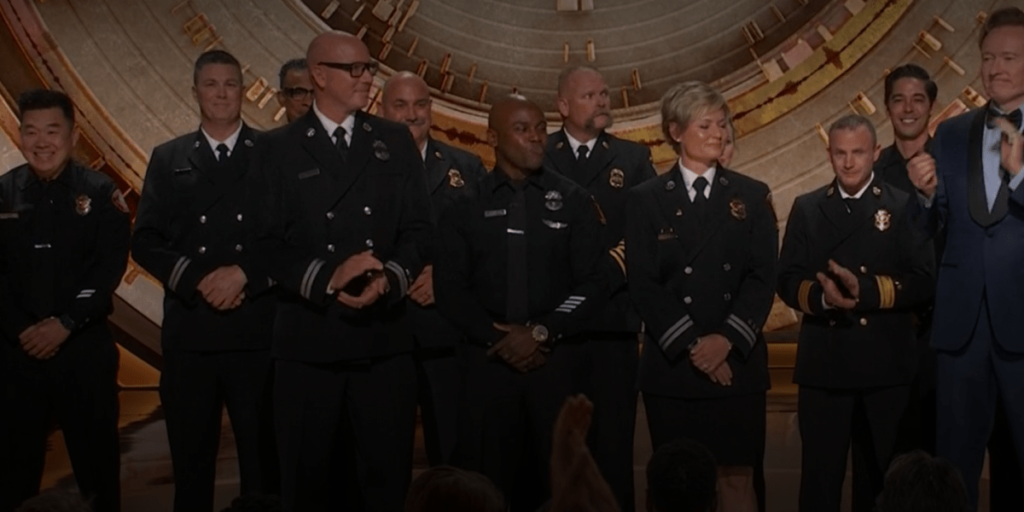 Oscar 2025: bombeiros de Los Angeles recebem homenagem na premiação