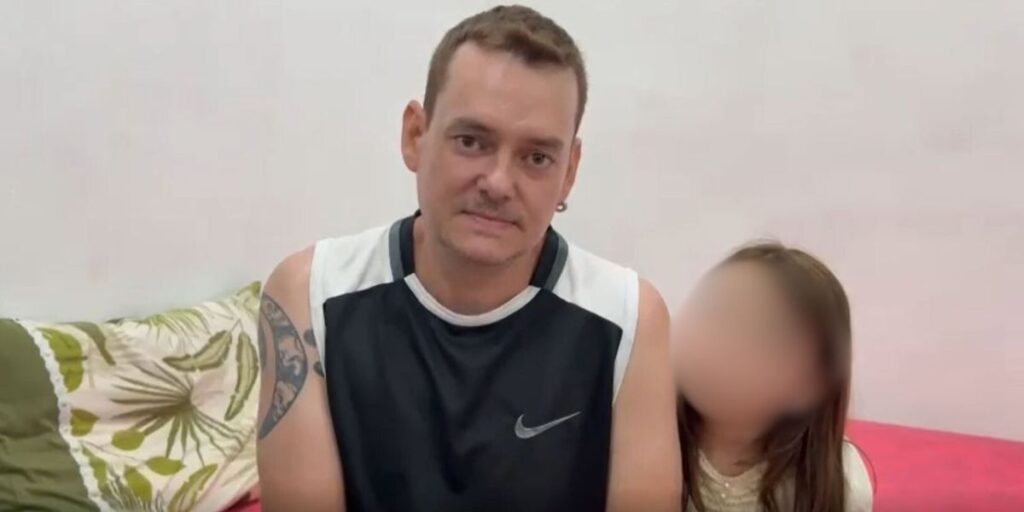Pai que desapareceu com a filha em SC é encontrado pela polícia no RJ
