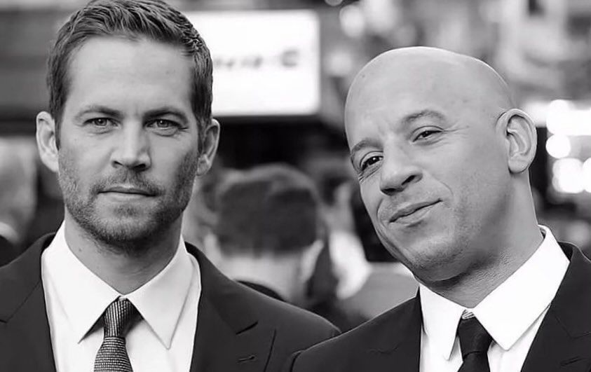 Vin Diesel posta foto com filha de Paul Walker: "Família"