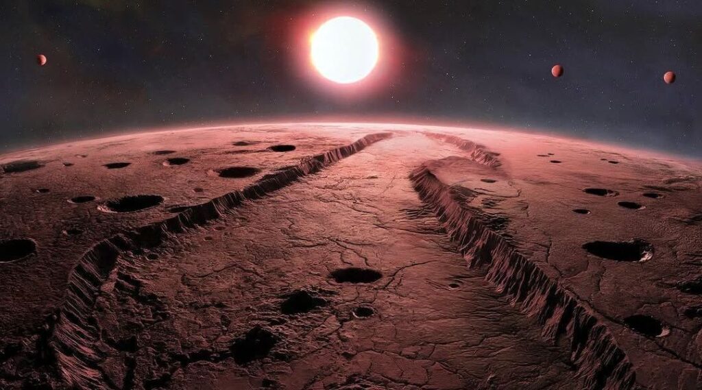 Planetas rochosos são encontrados orbitando a estrela de Barnard