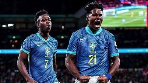 Vini Jr. e Endrick se enfrentam em desafio nas redes sociais; veja