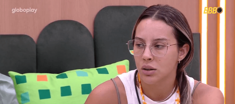 No BBB25, Renata revela qual brother vetará da Festa do Líder