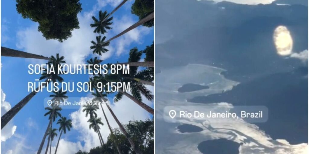 Rüfüs Du Sol chega ao Rio e publica foto da Baía de Guanabara