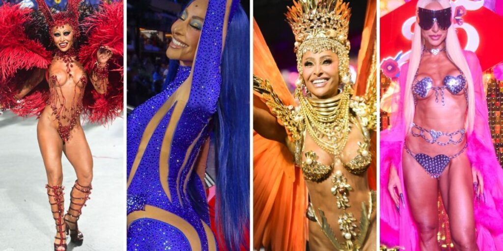 Carnaval da Sabrina: veja os looks usados pela rainha em 2025