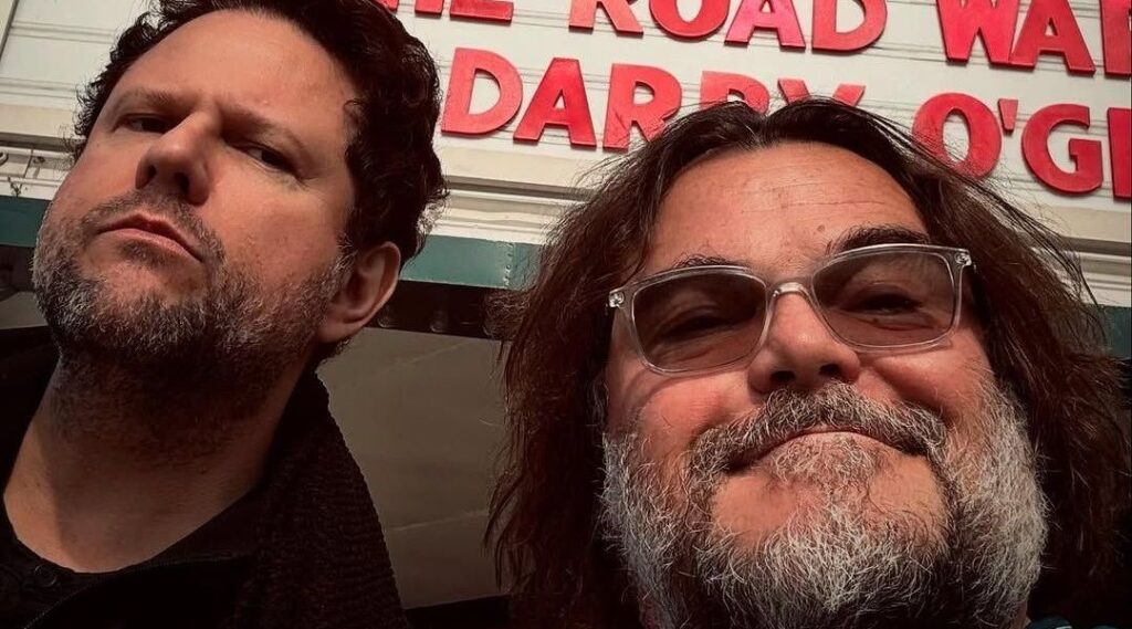 Selton Mello passeia com Jack Black em Los Angeles: "Absolute cinema"