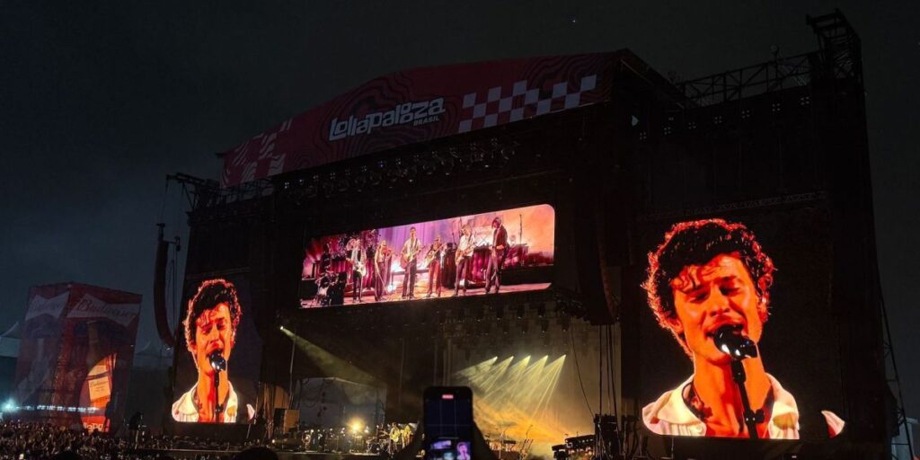 Lollapalooza: Shawn Mendes toca samba e apresenta maiores hits da carreira