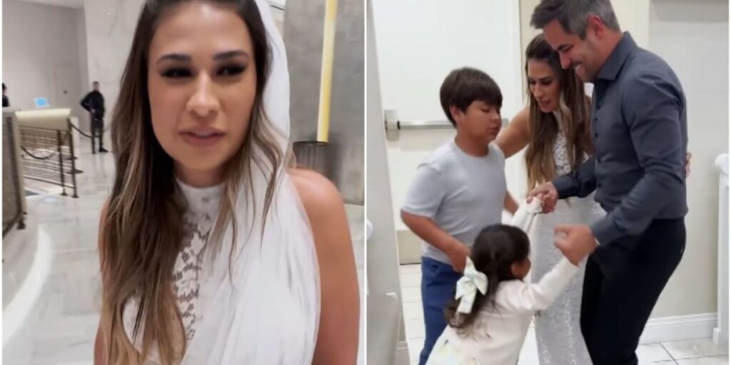 Simone Mendes e Kaká Diniz mostram bastidores da renovação de votos em LA